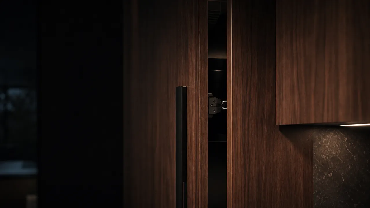 Cabinet hardware detail